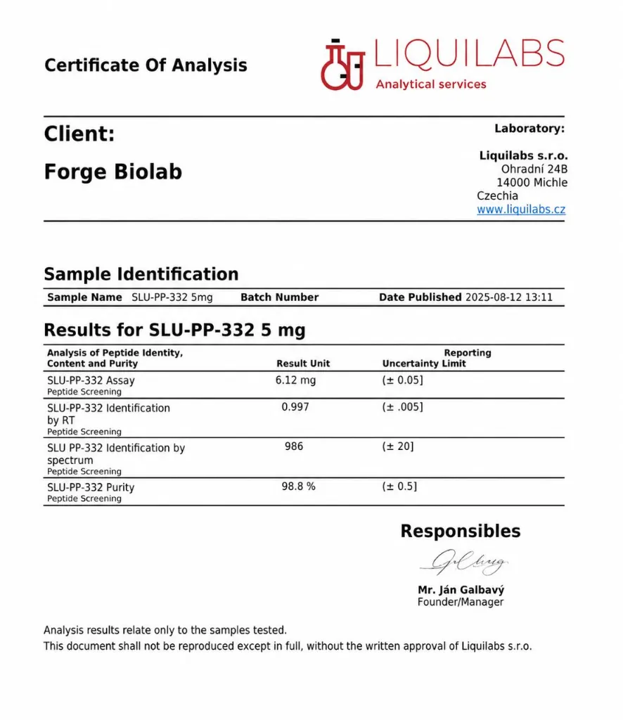 COA SLU-PP-332 5 mg.webp