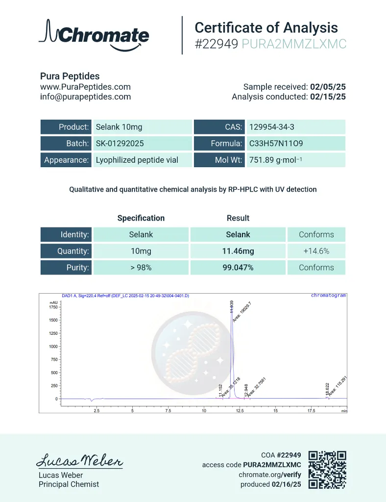 COA Selank 10 mg.webp
