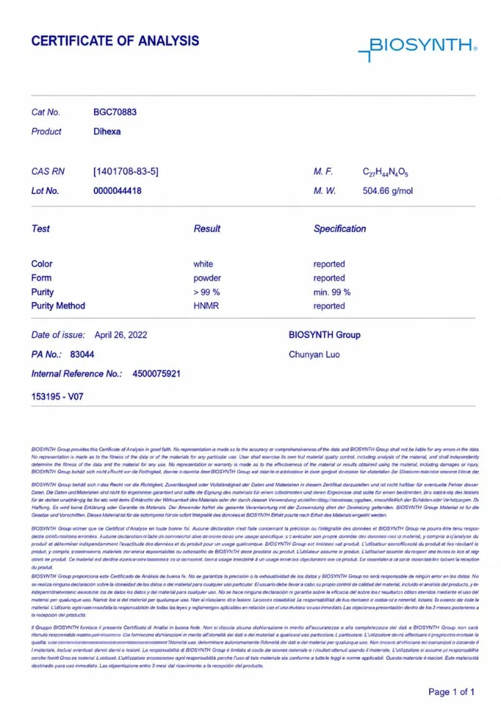 COA DIHEXA 10 MG.webp